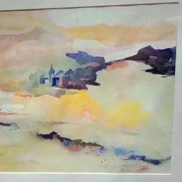 Original Watercolor " Port of Call" - Picture 5 of 9